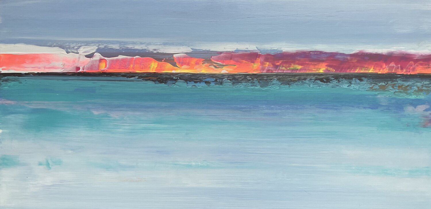 Atmosphere 9 Christian v. Grumbkow Original painting for sale