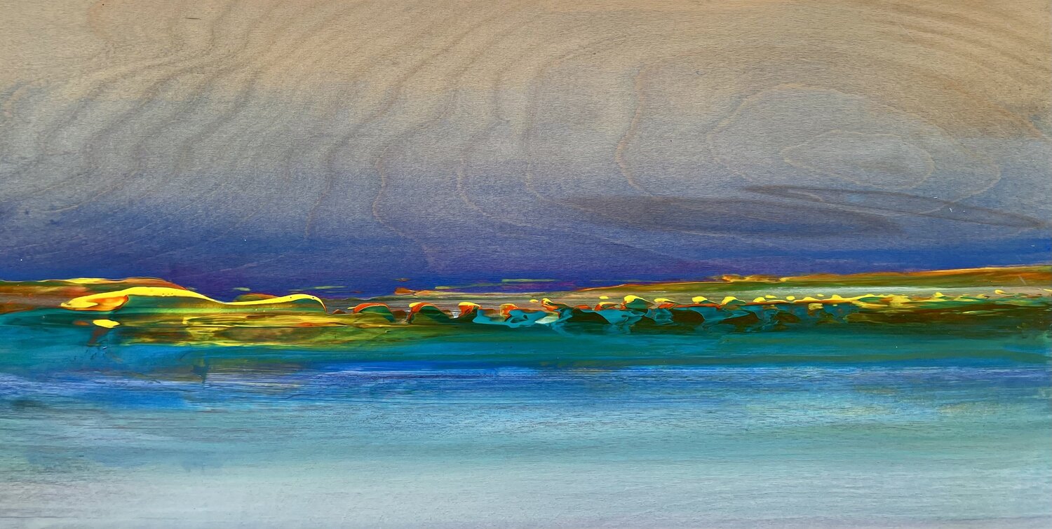 Atmosphere 5 Christian v. Grumbkow Original painting for sale