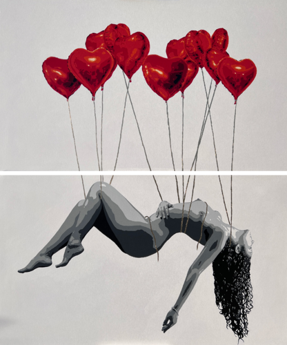 “Ascensión” o 13 deseos by Michel Acosta Perez, Painting for Sale on Select