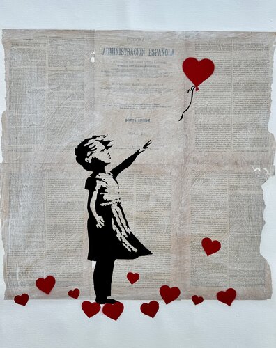LIKE IT´S IN THE AIR by Michel Acosta Perez, Painting for Sale on Select