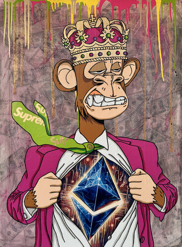 ETHEREUM SUPREME by Michel Acosta Perez, Painting for Sale on Select