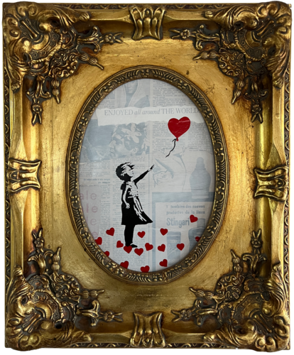 Banksy update available (Enjoyed all around the world) by Michel Acosta Perez, Painting for Sale on Select