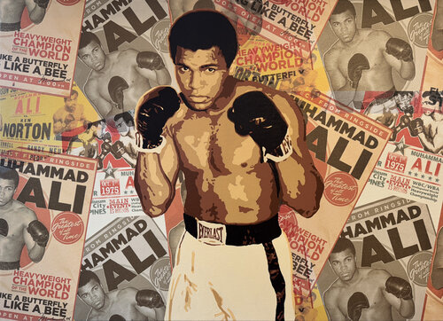 ALI (The Greatest) by Michel Acosta Perez, Painting for Sale on Select