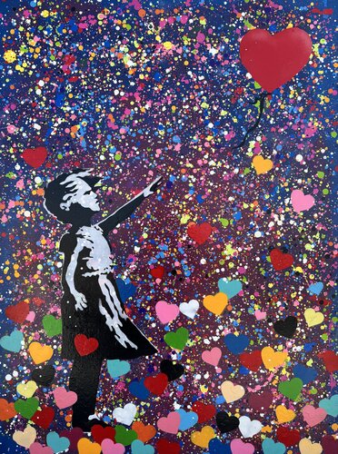 Love Will Never Be Lost by Michel Acosta Perez, Painting for Sale on Select