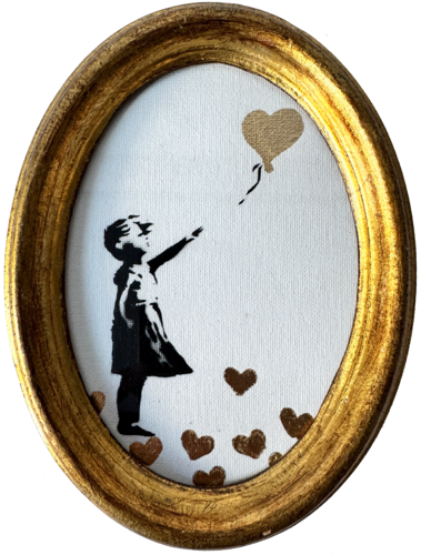 Banksy update available (Sacred Like) by Michel Acosta Perez, Painting for Sale on Select