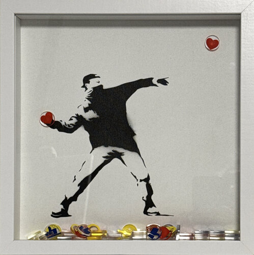 Banksy update available “The Last Like” by Michel Acosta Perez, Painting for Sale on Select