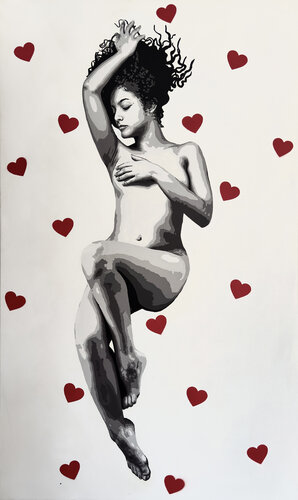 Ingravidez by Michel Acosta Perez, Painting for Sale on Select