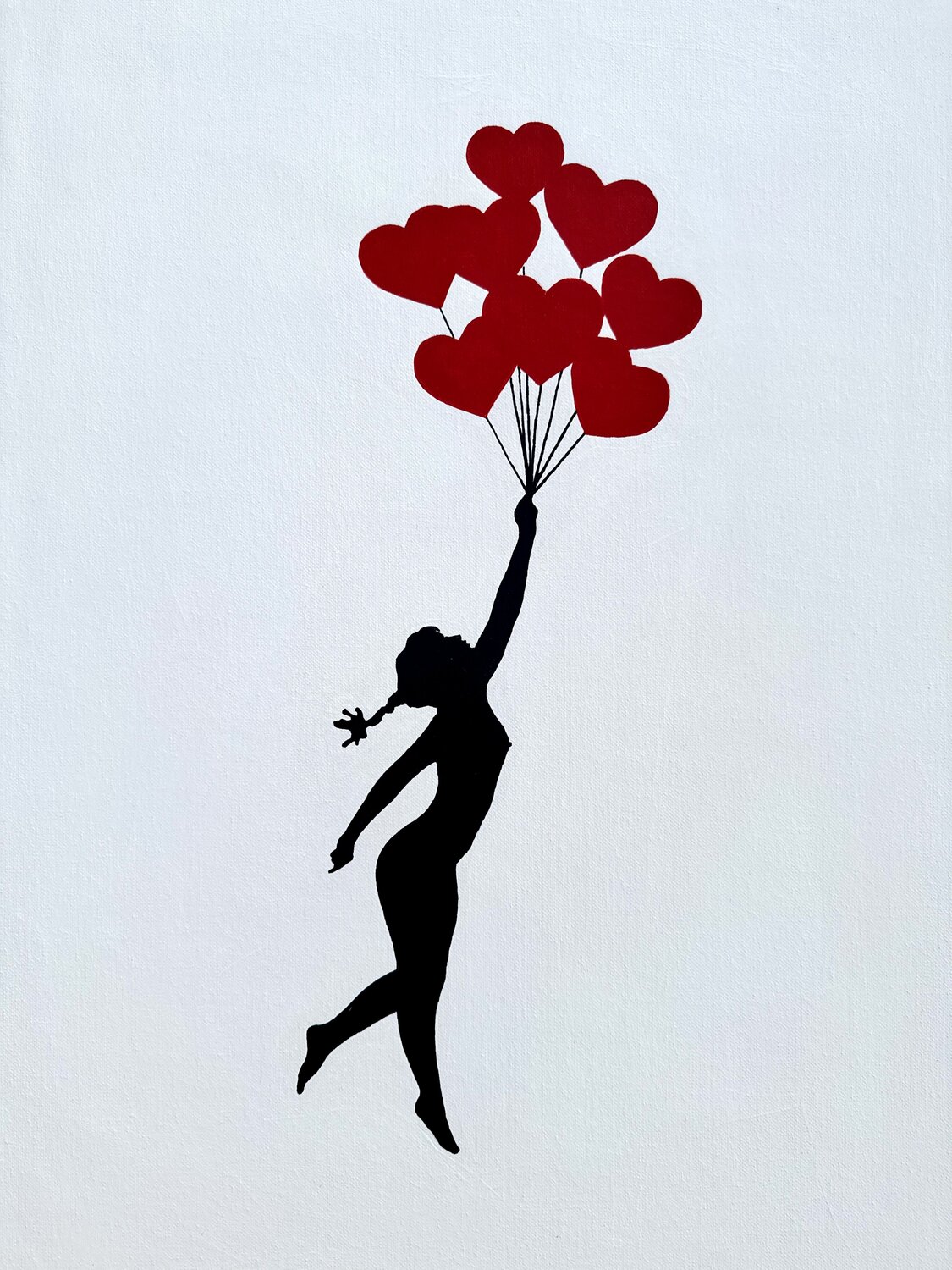 LIKE MAKES ME FLY Michel Acosta Perez Original painting for sale