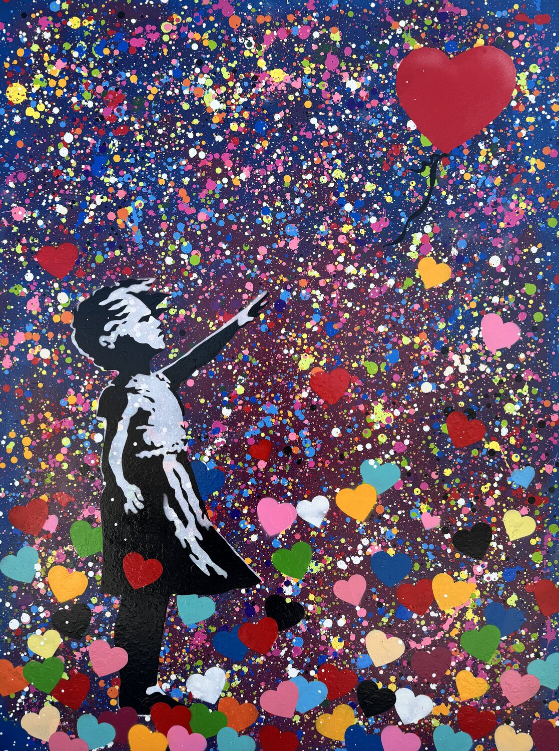 Love Will Never Be Lost Michel Acosta Perez Original painting for sale