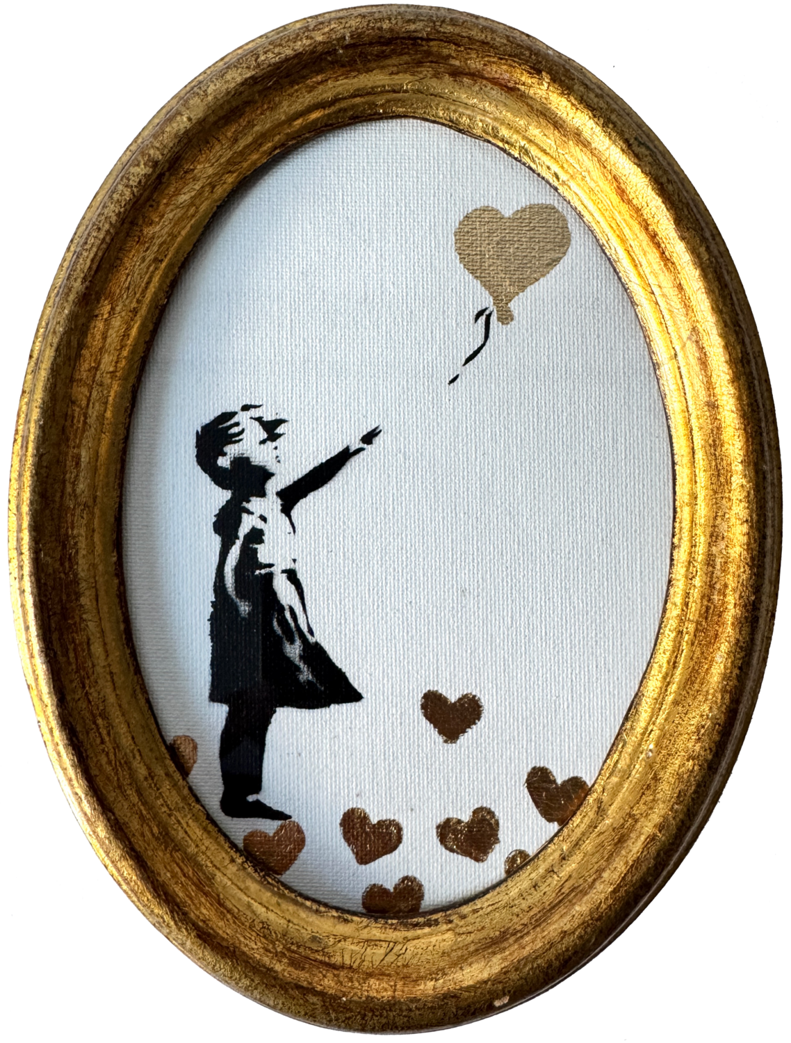 Banksy update available (Sacred Like) Michel Acosta Perez Original painting for sale