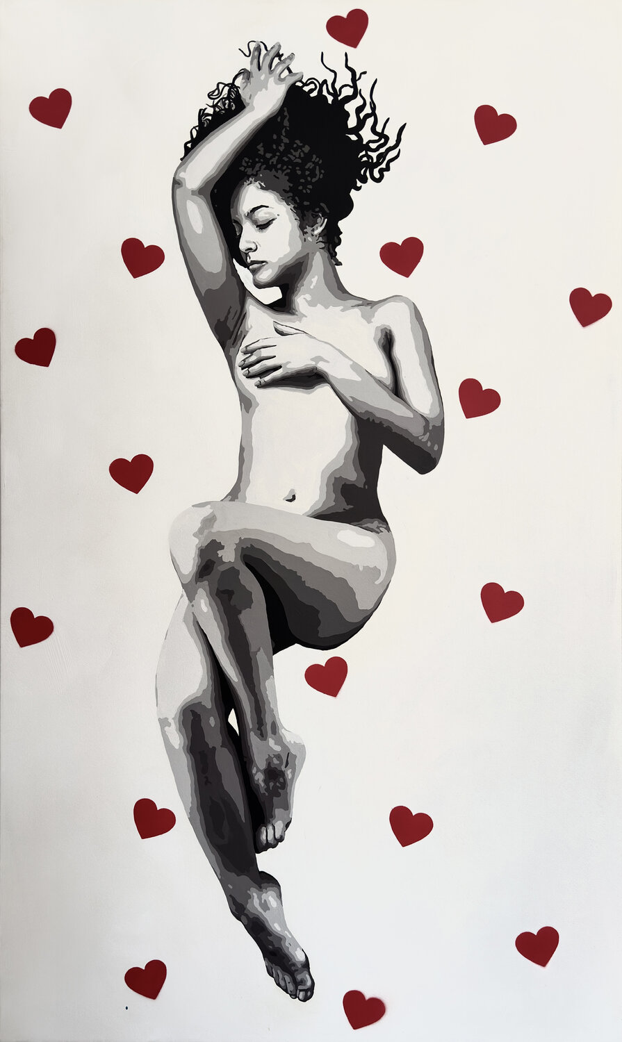 Ingravidez Michel Acosta Perez Original painting for sale