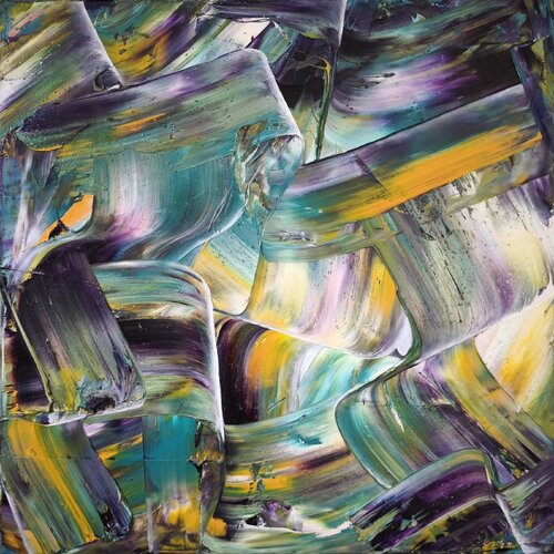 Tumulto by Giuseppe Pastore, Painting for Sale on Select