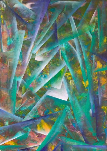 Third dimension by Giuseppe Pastore, Painting for Sale on Select