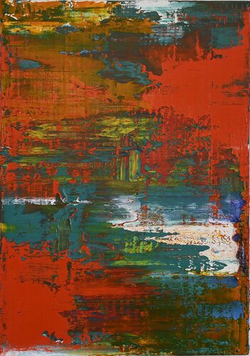 Red sky by Giuseppe Pastore, Painting for Sale on Select