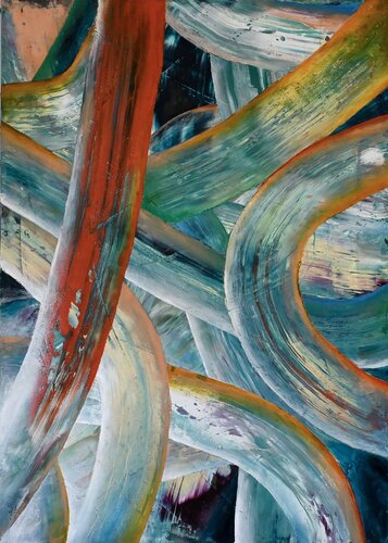 Nothing to declare by Giuseppe Pastore, Painting for Sale on Select