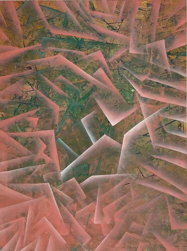 Geometrie notturne by Giuseppe Pastore, Painting for Sale on Select