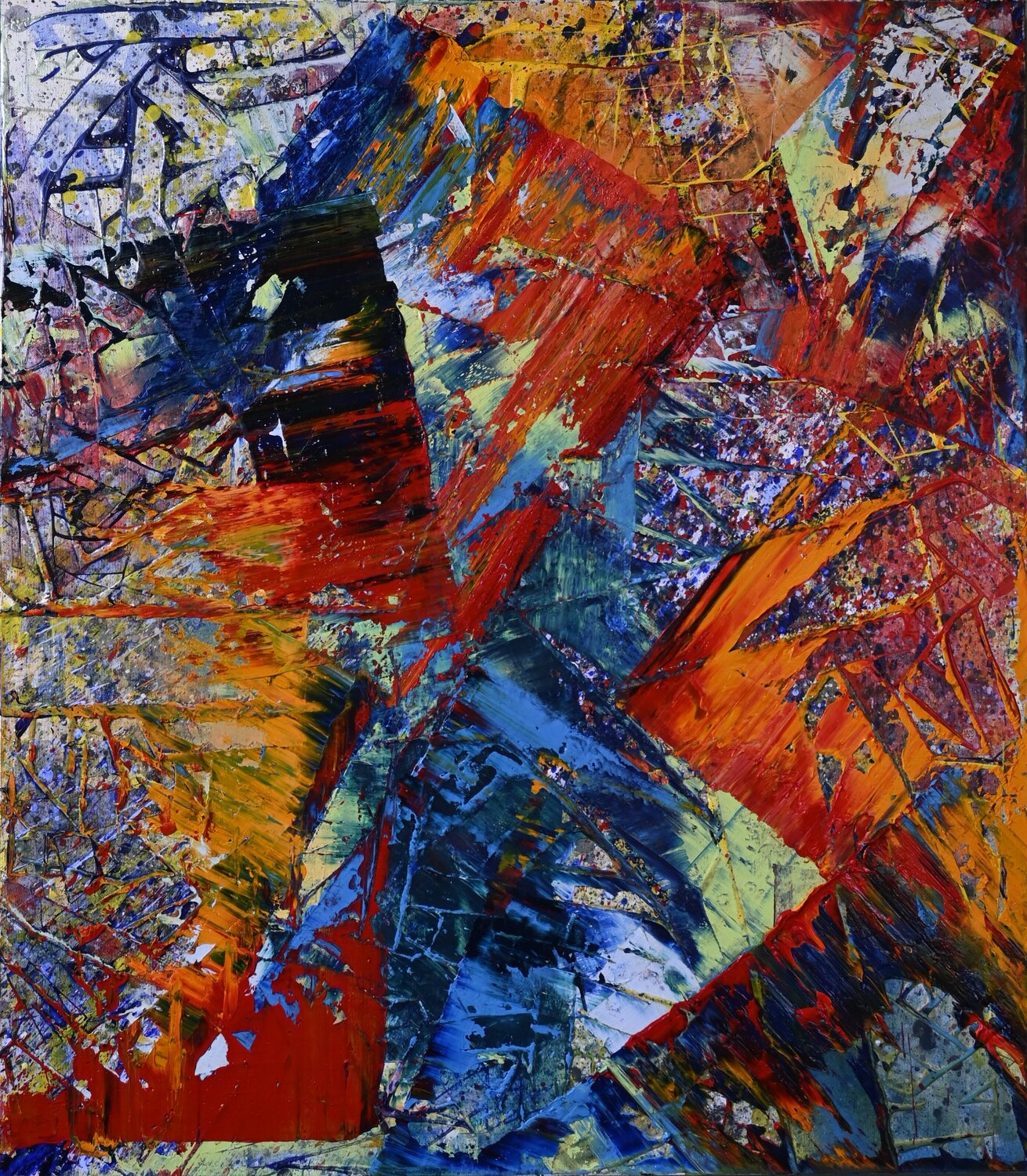 Motus perpetuus Giuseppe Pastore Original painting for sale
