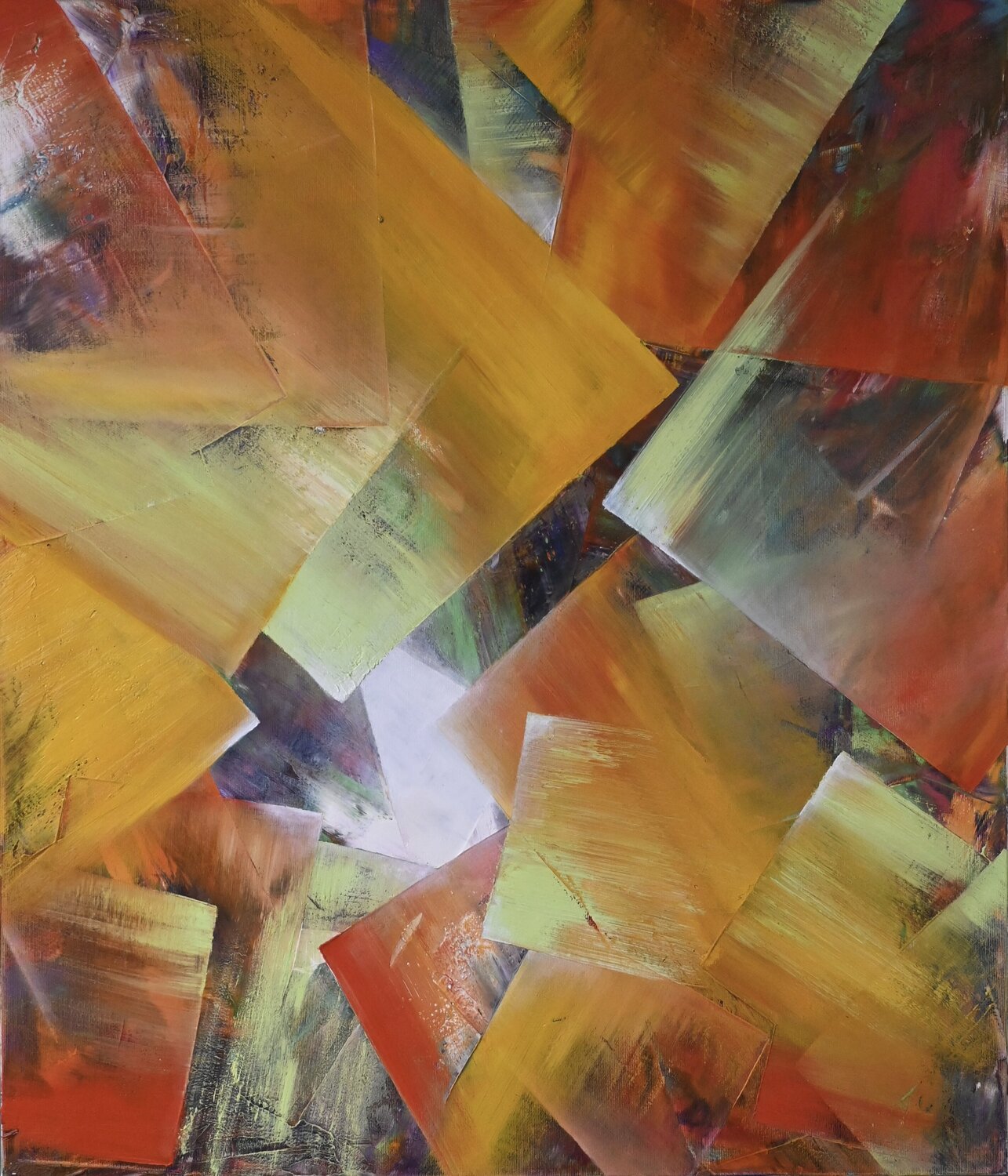Pranayama Giuseppe Pastore Original painting for sale