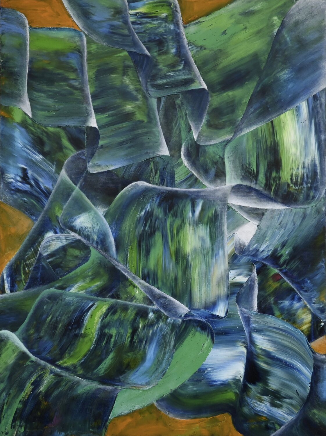 Fade to blue Giuseppe Pastore Original painting for sale