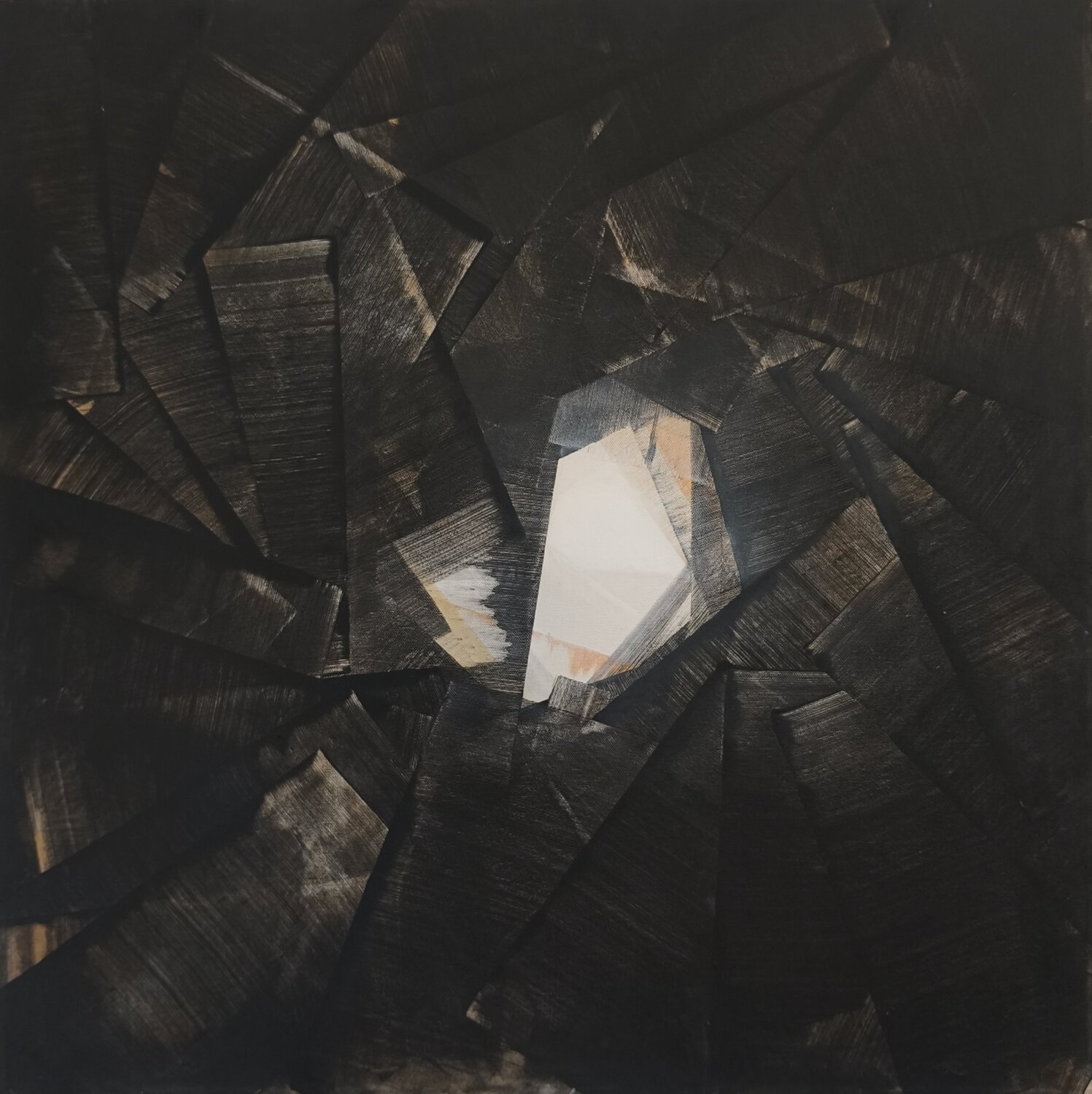 Fade to black Giuseppe Pastore Original painting for sale