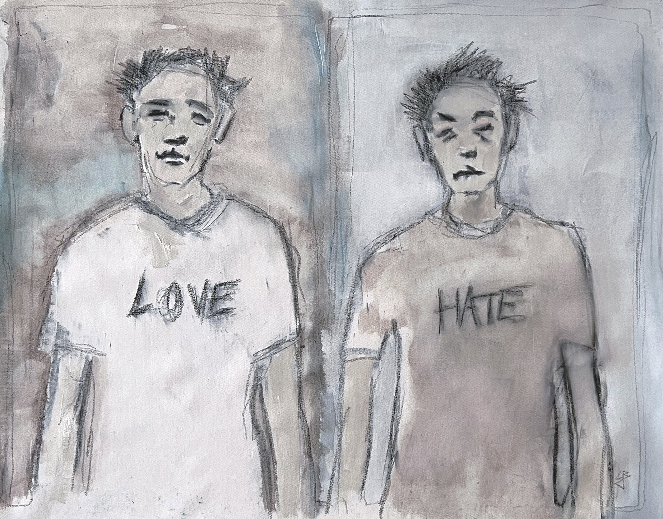 Topic Hate paintings