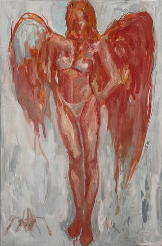 Normal is an illusion by Claudia Barbu, Painting for Sale on Select