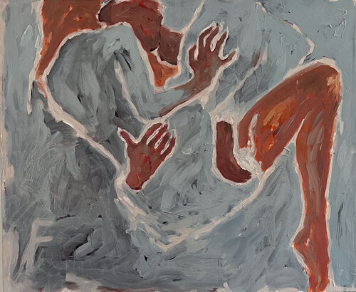F by Claudia Barbu, Painting for Sale on Select