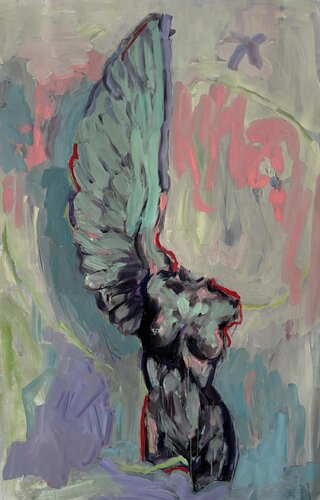 high energy by Claudia Barbu, Painting for Sale on Select