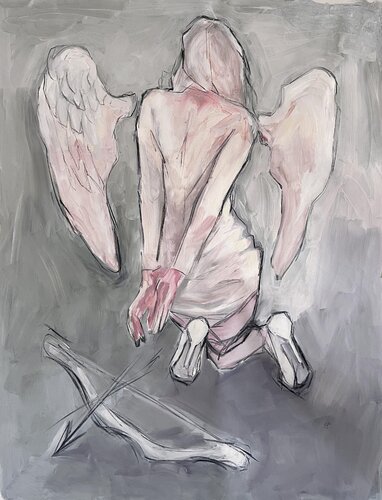 desarmed by Claudia Barbu, Painting for Sale on Select
