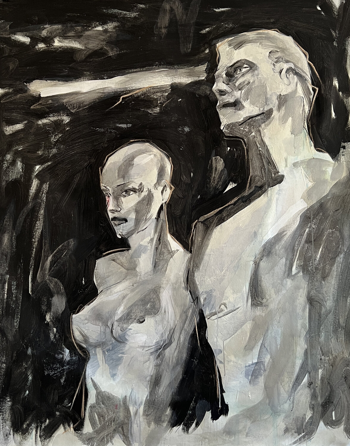 Extra Lives Claudia Barbu Original painting for sale
