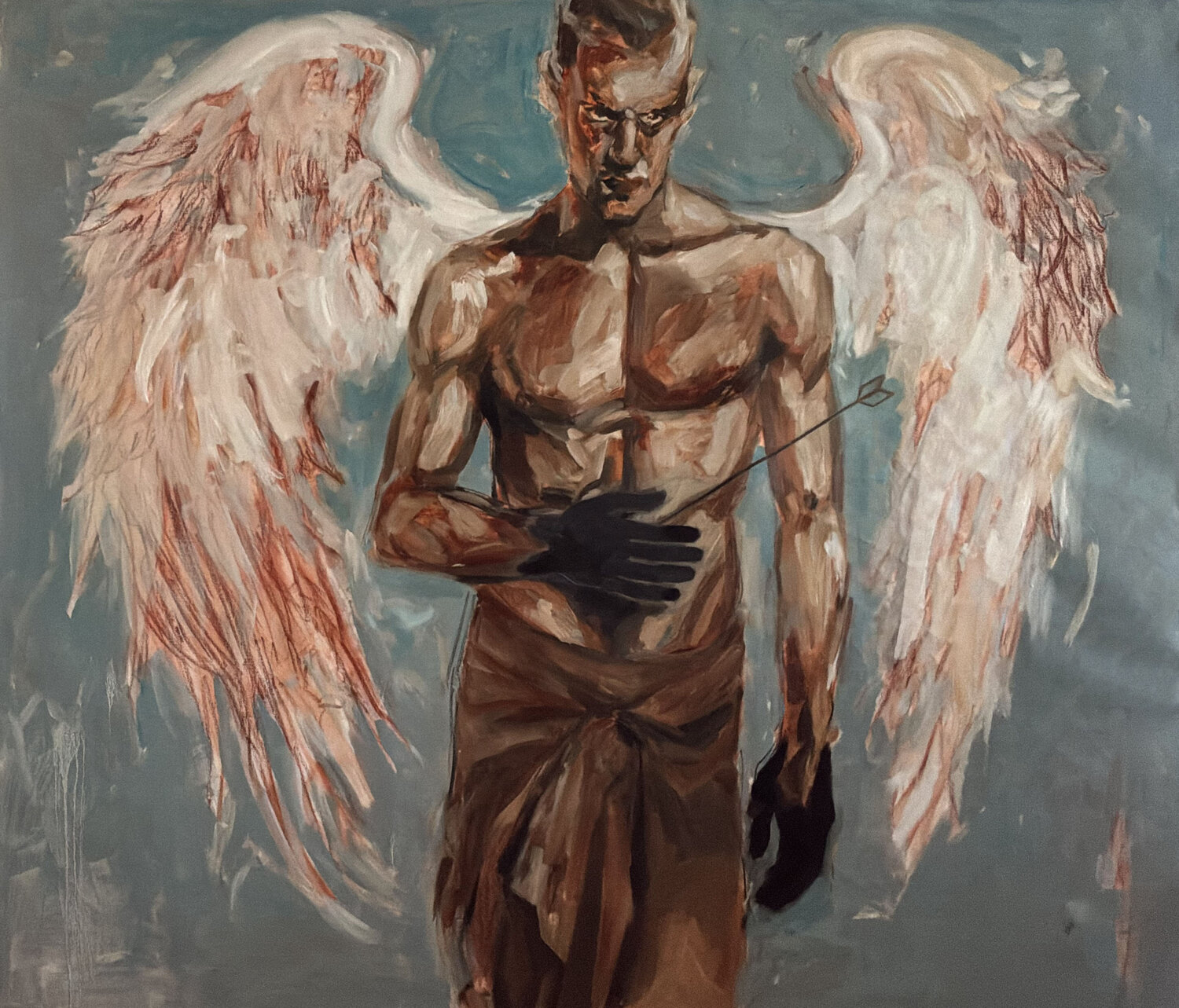 That was A First. Claudia Barbu Original painting for sale