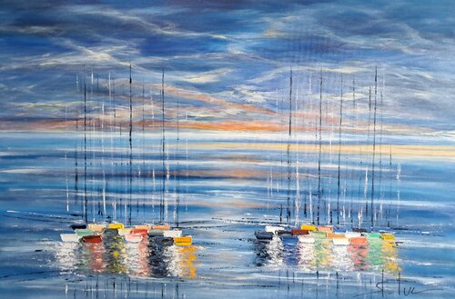 Féérie 3 by MICHEL SAINT-LUC, Painting for Sale on Select