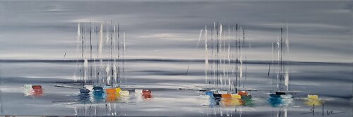 Le Paradis Blanc 19 by MICHEL SAINT-LUC, Painting for Sale on Select