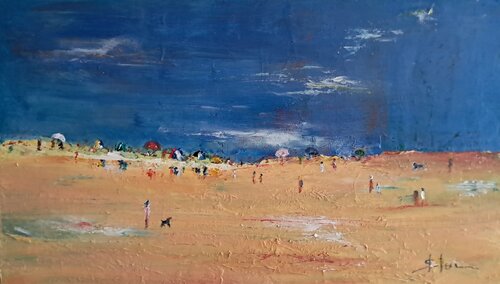 Océan 3 by MICHEL SAINT-LUC, Painting for Sale on Select