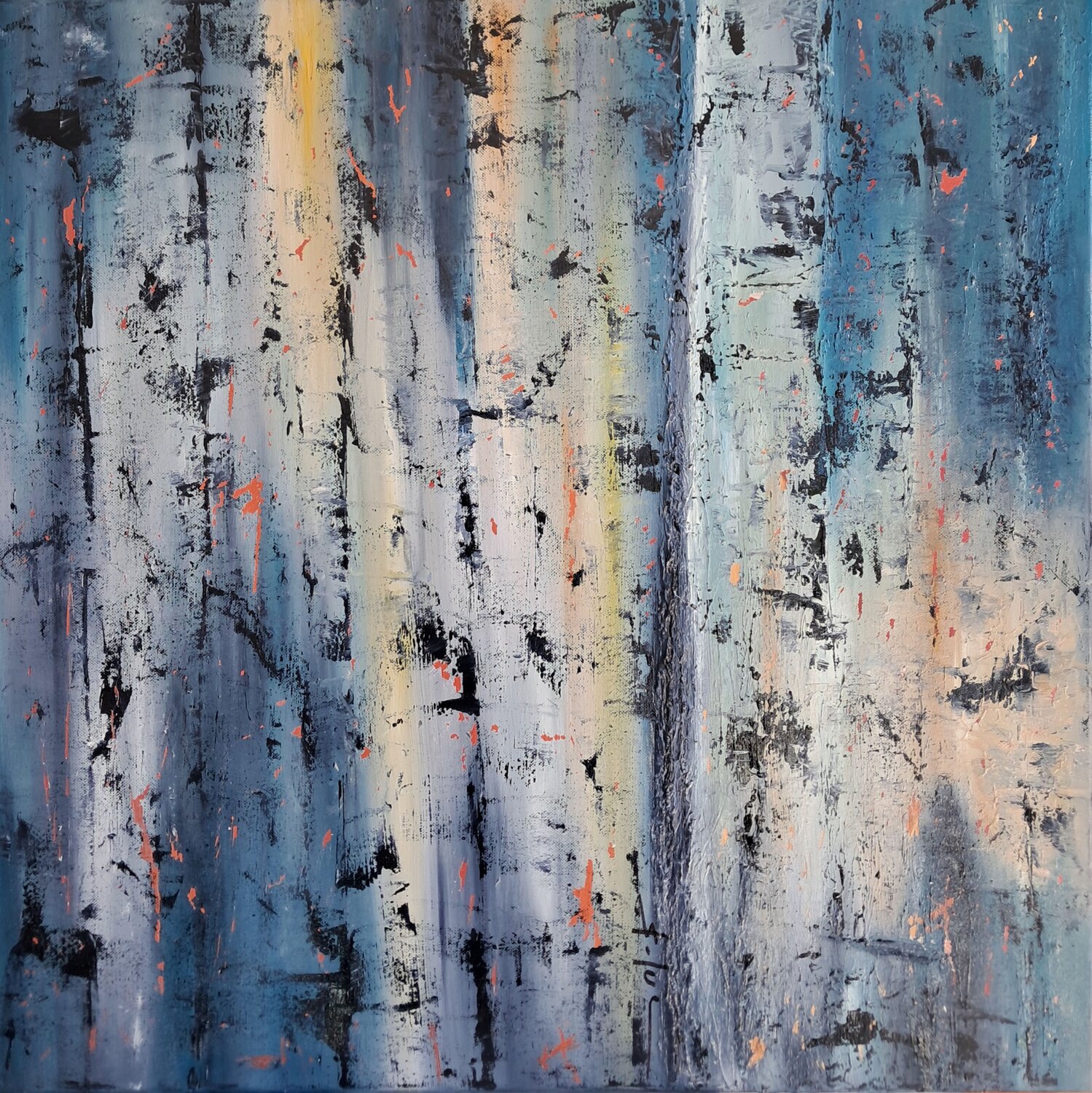 Ithaque 12 MICHEL SAINT-LUC Original painting for sale