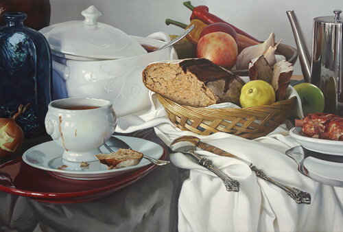 Festlicher stilleben by Sergej Sologub, Painting for Sale on Select