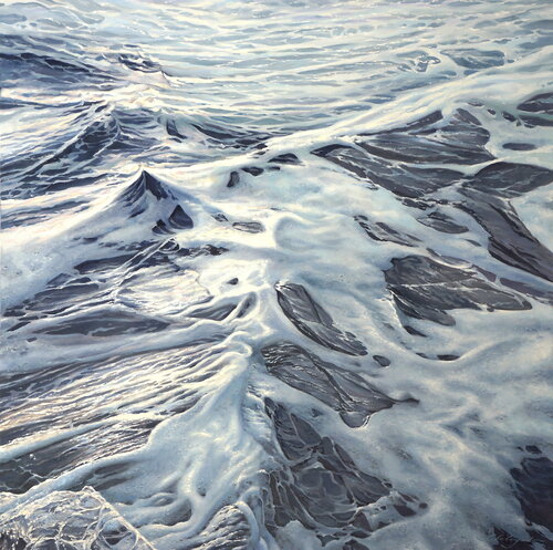 Spanisches welle 4 by Sergej Sologub, Painting for Sale on Select