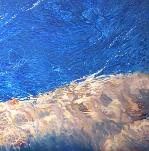 Badende by Sergej Sologub, Painting for Sale on Select