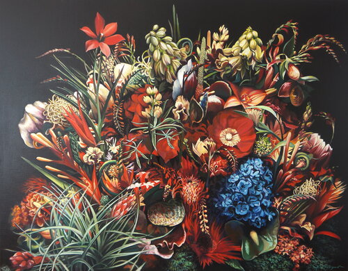Kompliment by Sergej Sologub, Painting for Sale on Select