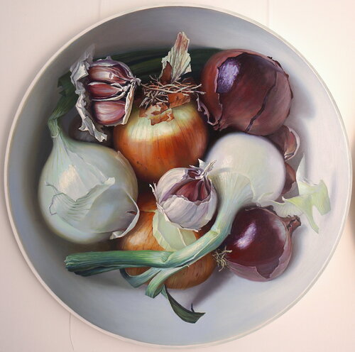 Wegetables by Sergej Sologub, Painting for Sale on Select