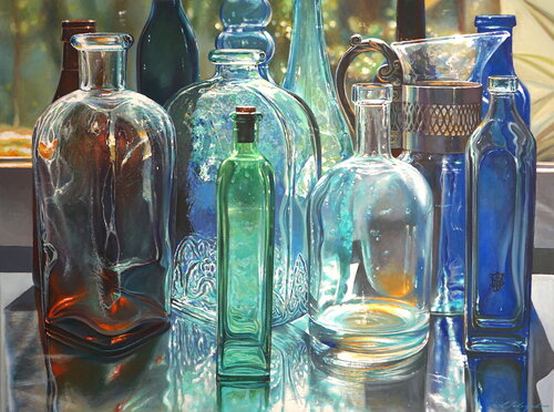 Licht 2 by Sergej Sologub, Painting for Sale on Select