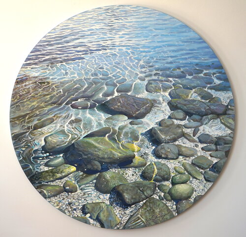 Transparenz by Sergej Sologub, Painting for Sale on Select