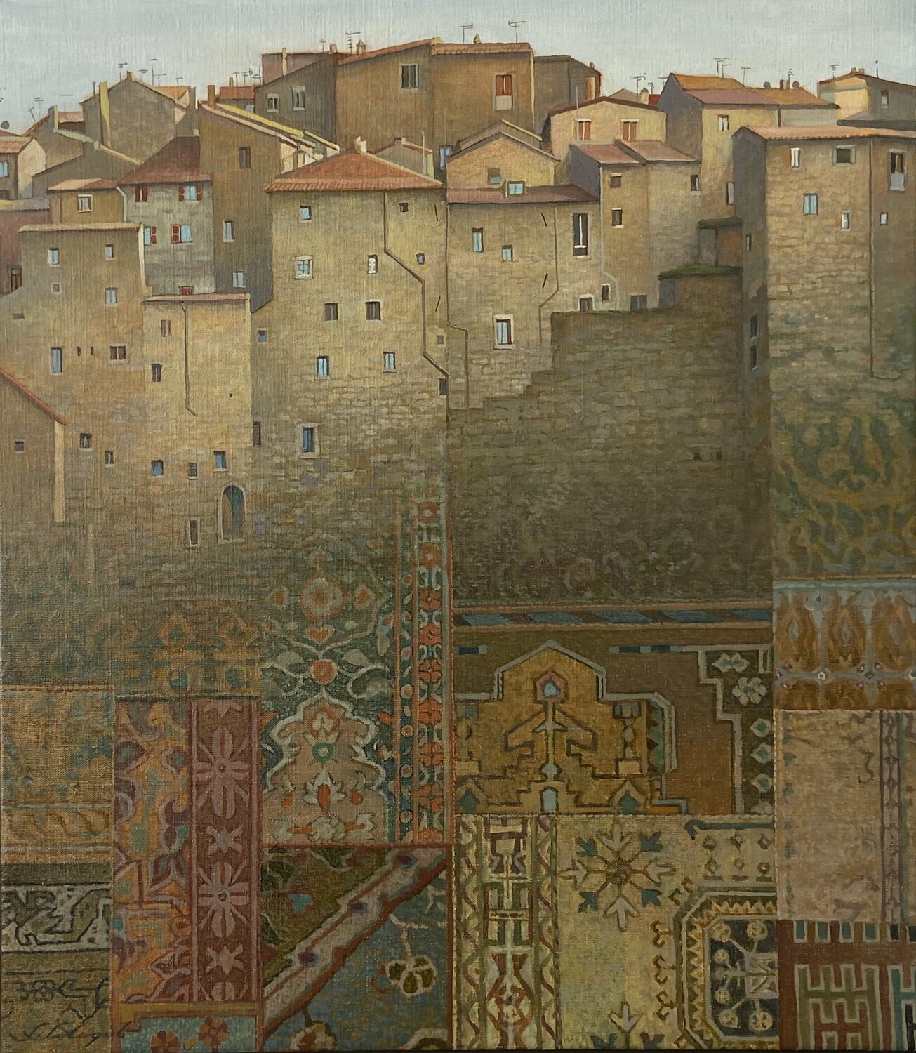 Der Stadt Sergej Sologub Original painting for sale