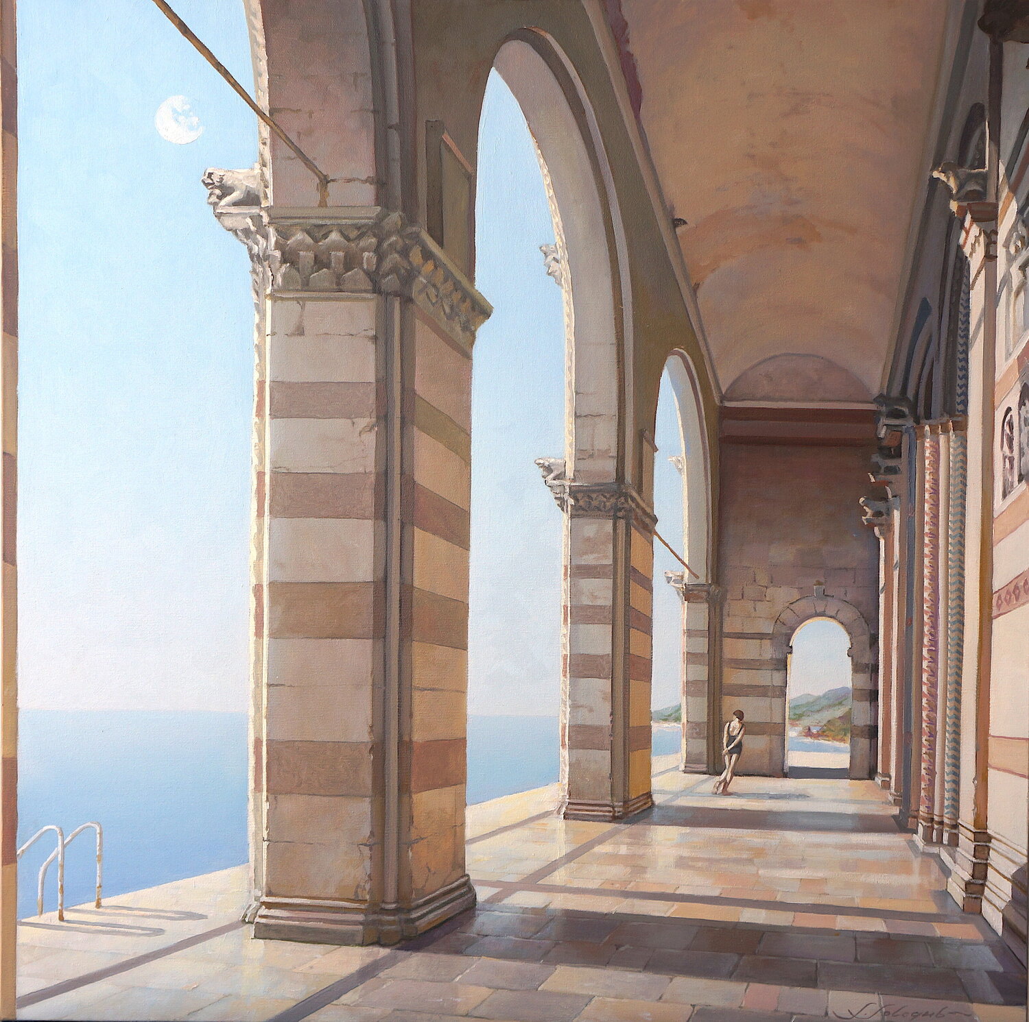 Morgenlicht. Sergej Sologub Original painting for sale