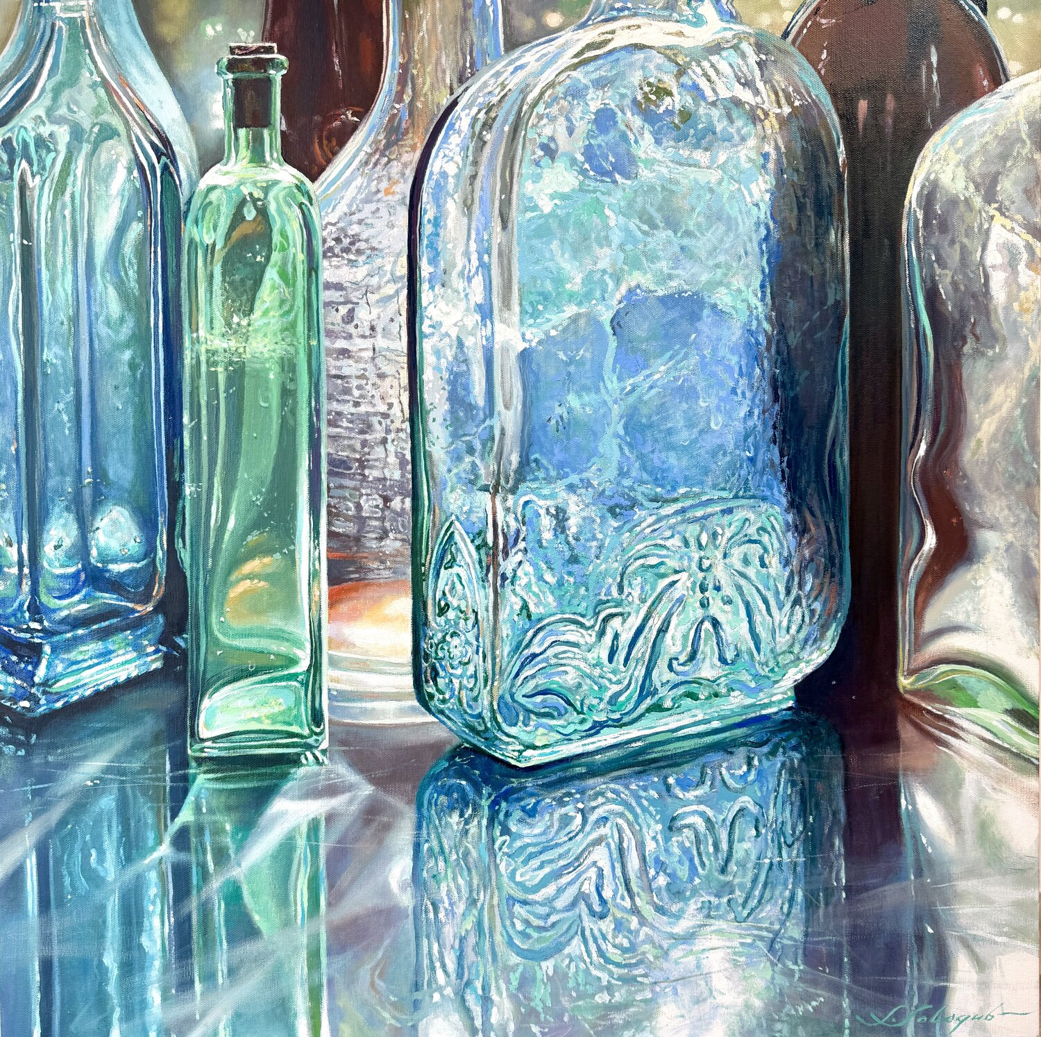 Licht Sergej Sologub Original painting for sale