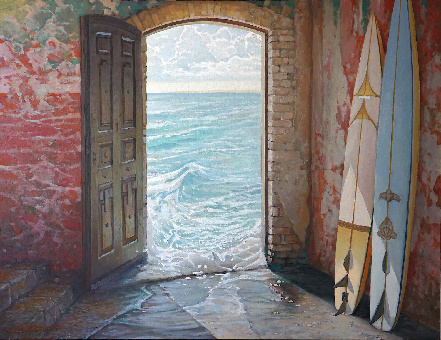 Salty Light Sergej Sologub Original painting for sale
