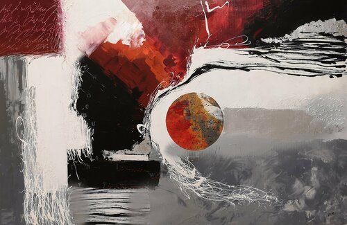 Equilibrio dinamico by Ivana Urso, Painting for Sale on Select