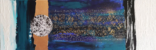 Nel  segno del  Blu II by Ivana Urso, Painting for Sale on Select