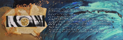 Nel segno del Blu I by Ivana Urso, Painting for Sale on Select