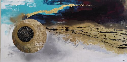 "Sfera dei sogni celesti" by Ivana Urso, Painting for Sale on Select